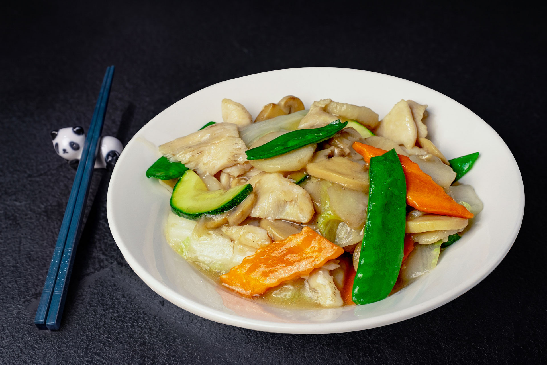 Moo Goo Gai Pan Stir-Fry