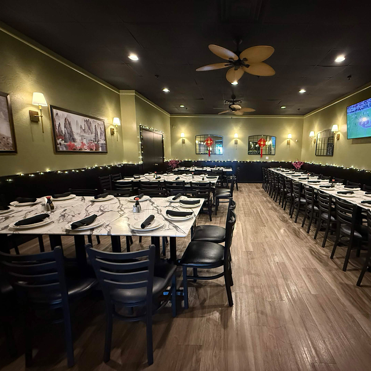 Reserved Dining Rooms