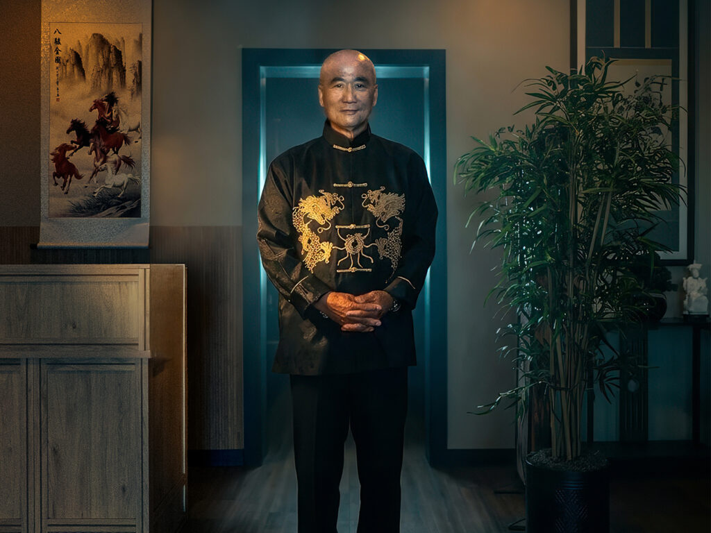 Gary Lee welcoming you to Gary's Asian Bistro